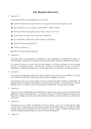 5 1 1 1 1 ) ) n n i ii n n ejemplo. Diez Negritos Resumen Studocu