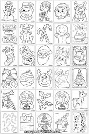 You may download and print, but not for resale, or reuse in any commercial collection other than educational and/or personal use. Christmas Coloring Pages Easy Peasy And Fun