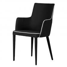 Elegant Dining Chair In Black Black Upholstered Dining Chairs Black Dining Chairs Dining Chairs