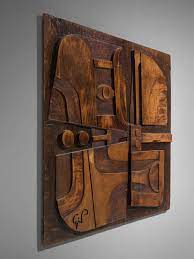 Giancarlo Patuzzi Wooden Wall Panel Wooden Wall Panels Panel Artwork Wood Art