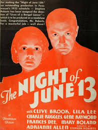 Paramount's The Night of June 13th (1932), Street Scene of the Suburbs —  Immortal Ephemera