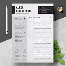 Two Pages Modern And Professional Cv Resume Template With Etsy In 2020 Resume Design Creative Resume Design Template Modern Resume Template