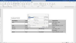 Problems with sorting alphabetically in excel. Sort A Table In Word Instructions And Video Lesson Teachucomp Inc