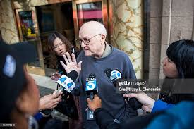 Bernard Diaz a resident of the Cecil Hotel for 32 years, speaks to... News  Photo