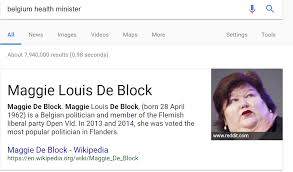 Résultat de recherche d'images pour "Belgian Minister of Health"