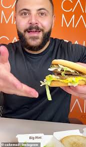 Sydney baker Jonathan Massaad shares his McDonald's Big Mac burger hack