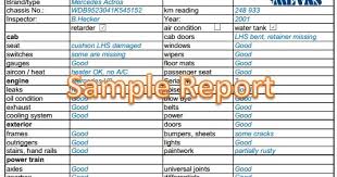 21 may 2007 date modified: Mevas Pre Delivery Inspections For Used Trucks