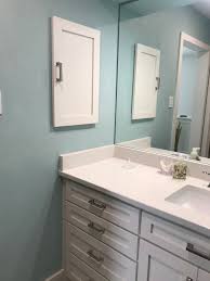 Rustic knotty alder medicine cabinet with mirror/ farmhouse medicine cabinet. Latitude Run Calliste Recessed Framed 1 Door Medicine Cabinet With 3 Adjustable Shelves And Led Lighting Wayfair
