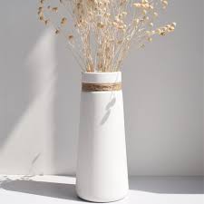 White ceramic candle holders are among the hottest decorating trends now. White Ceramic Creative Rope Vase Pot Home Decoration Accessories Crafts Room Decoration Art Porcelain Flowers Vases Gifts Discount Glass Vases Discount Vase From Flymachine 28 37 Dhgate Com