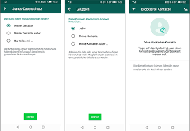 This wikihow teaches you how to replace an old whatsapp status with a new one. Whatsapp Datenschutz Einstellungen