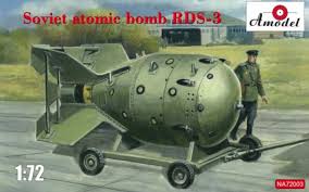 70 years later, russia's nuclear agency, rosatom, declassified the photos that showed the menacing weapon while it was still a work in progress. Soviet Atomic Bomb Rds 3 A Model 72003na