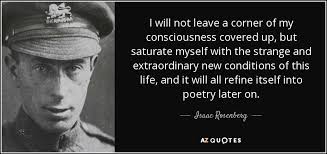 TOP 10 QUOTES BY ISAAC ROSENBERG