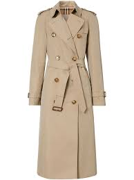 Burberry Cotton Gabardine Trench Coat Farfetch In 2021 Trench Coat Burberry Trench Coat Coat