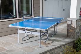 With the dimensions of a ping pong table being 2.74m × 1.52m, and the thickness of the table being 0.05m, this would give you a volume of cca 0.2 m3 of reinforced concrete, which is roughly around 500kg, so good luck lifting that up without a small. The Best Outdoor Ping Pong Table 2021 Guide
