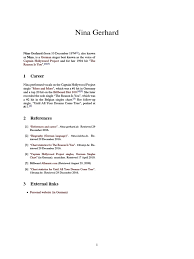 Nina Gerhard Nina gerhard — in her shoes 02:44. scribd