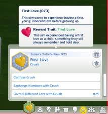 The sims 4 romance aspiration. Mod The Sims Sims 4 First Love Child Aspiration
