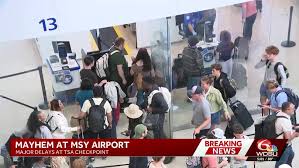 New Orleans airport continues to face long lines, delays as shutdown continues