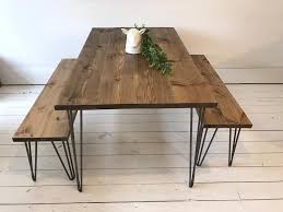 At vintage mill werks, we offer handcrafted dining tables with a farmhouse style. Dining Room Table With Hairpin Legs Pasteurinstituteindia Com