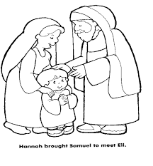 Hannah Brought Samuel To Eli Bible Crafts Preschool Baby Bible