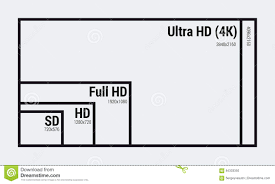 vector line icon monitor size comparison stock vector