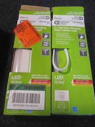 Some cabinet lighting comes as single or multiple strips for easy installation along a straight edge. 2 Commercial Electric 9 In Led Und B Housewares Lawn Care Lighting Tools Flooring Toys And More K Bid