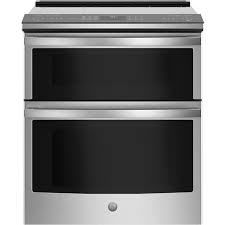 Deactivating the lockout is also accomplished by holding down the 'lock controls' button for three seconds. Ge Profile 30 Slide In Electric Range With 5 Smoothtop Burners 6 6 Cu Ft Double Oven Stainless Steel P C Richard Son