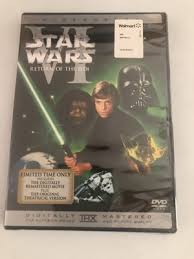✅ Star Wars RETURN OF THE JEDI VI 6 DVD 2 Disc Set Limited Original  Theatrical✅ | eBay