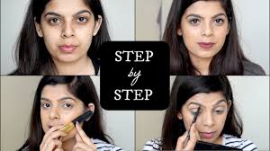 step makeup tutorial for beginners