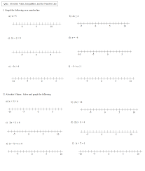 Solving Absolute Value Equations Worksheet Nilekayakclub