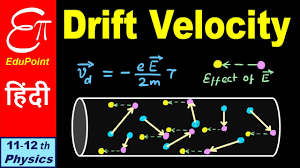 Time and relaxation are semantically related. Drift Velocity à¤¹ à¤¦ à¤® Youtube