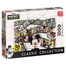 Disney puzzles 1000 pieces uk. Jumbo Disney Mickey Mouse 90th Anniversary 1000 Piece Jigsaw Puzzle