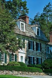 Colonial Fieldstone House Stone Houses House Exterior Beautiful Homes