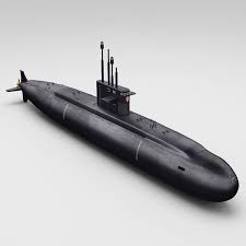 Russian Lada Class Submarine 3d 3ds Warship Model Submarines Nuclear Submarine