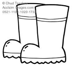 Printable vector winter boots coloring page. Boots Coloring Page Clipart Stock Photography Acclaim Images