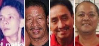 Throwback: from left, 1981 national champion Danny Dela Cruz, Jun Caleon,  Lorie and Benny Vibar and Steve Dorotheo (extreme right).