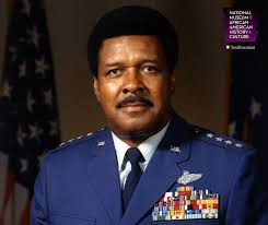 Daniel “Chappie” James Jr. became the first black commander of an  integrated U.S. Air Force squadron in 1951, flying more than one hundred  Korean combat missions, switching mid-war from World War II
