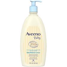 Aveeno Baby Daily Moisture Lotion Fragrance Free 18 Oz Pack Of 2 Walmart Com