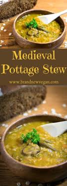 Medieval Pottage Stew Recette Recette Medievale Cuisine Cuisine Medievale