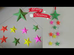Maybe you would like to learn more about one of these? Diy Easy 3d Paper Stars Making Wall Hanging With Paper Star Christmas Craft Ideas Home Decor Ideas Youtube
