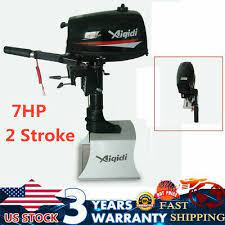 Sponsored Ebay 2 Stroke 7hp Boat Motor Engine Water Cooling System Outboard Motor Engine 2 5l Outboard Motors Outboard Motor Engine