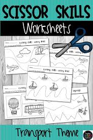 This set of preschool worksheets cutting skills printables will get kids developing their fine motor skills by cutting out some basic lines. Pin On Scissor Skills