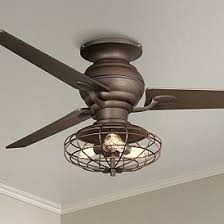 60 Casa Spyder Nostalgic Industrial Bronze Ceiling Fan Bronze Ceiling Fan Led Ceiling Fan Ceiling Fan
