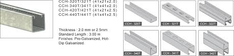 c channel strut systems mep solutions steel construction