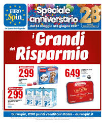 Scopri tutti i volantini, le offerte e i punti vendita risparmiocasa. Volantino Eurospin I Grandi Del Risparmio Fino Al 6 06 Dal 24 05 2021
