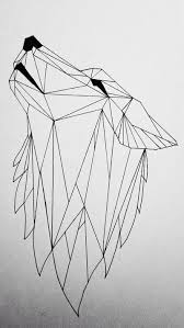 Find The Best Drawing Ideas On The Internet In One Place Feed Your Imagination With Beautiful Simplicity An In 2020 Geometric Wolf Tattoo Geometric Wolf Geometric Art