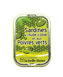 Sardines A L Huile D Olive Et Poivres Verts La Belle Iloise Huile D Olive Sardines A L Huile Sardines
