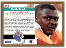 1991 Score Supplemental Keith Traylor #86T