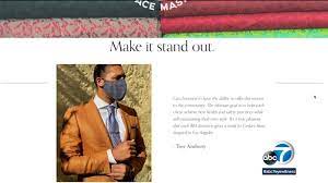 View the latest press conference on facebook. Fashionable Face Masks Becoming A Must Have During Coronavirus Pandemic Abc7 Los Angeles
