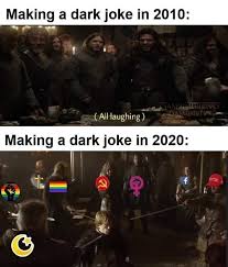 Here are the 26 best memes of 2020. Making A Dark Joke In 2010 Ail Faughirg Making A Dark Joke In 2020 Ave Memes Video Gifs Making Memes Dark Memes Joke Memes Ail Memes Faughirg Memes Ave Memes