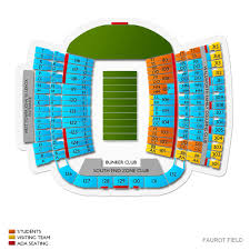 Faurot Field 2019 Seating Chart